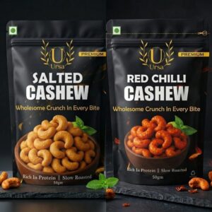 Salted & Red Chilli Cashews